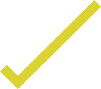 Yellow checkmark